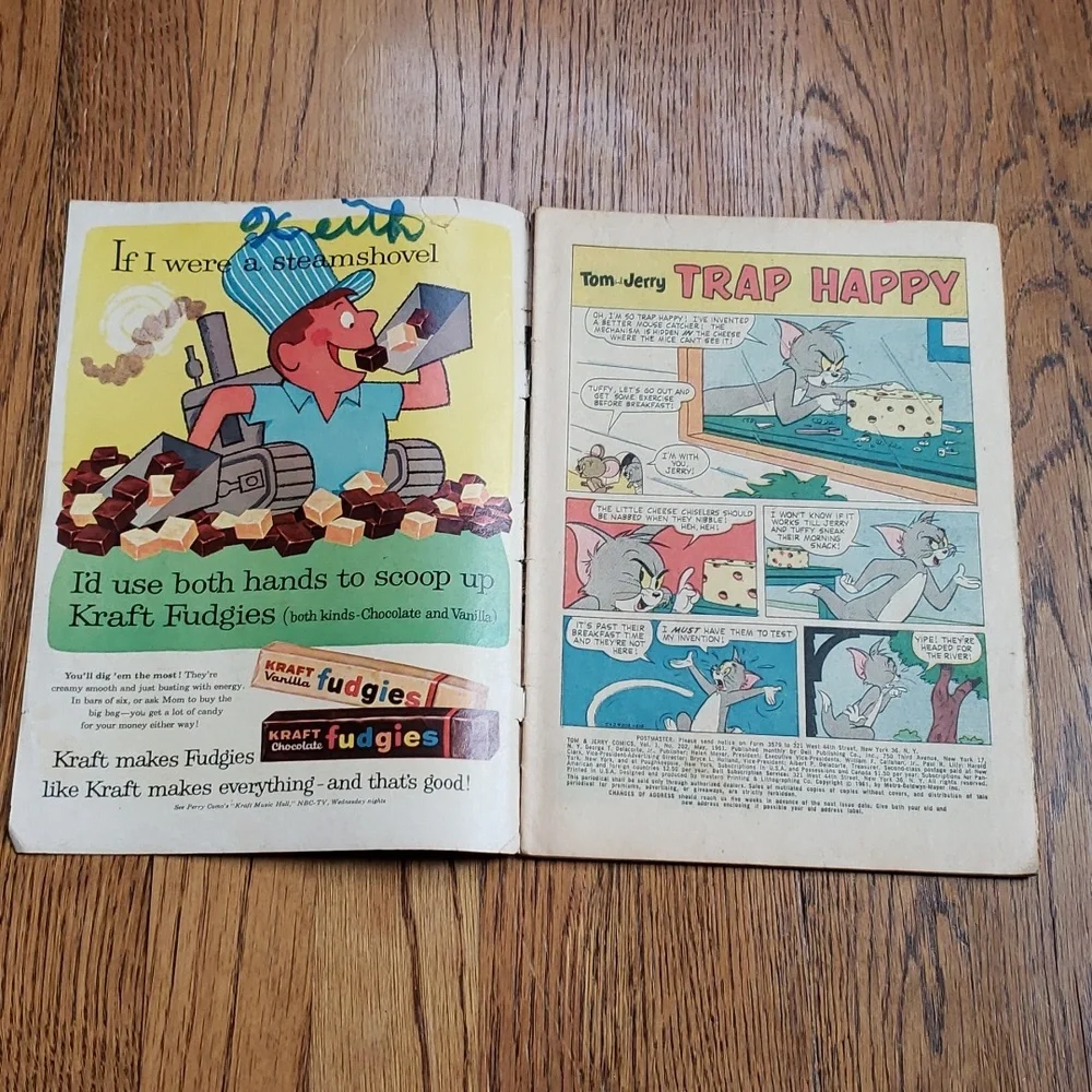 Vintage 60s Tom And Jerry Vol. 1 No. 202 Dell Comics Comic Book - Picture 2 of 15
